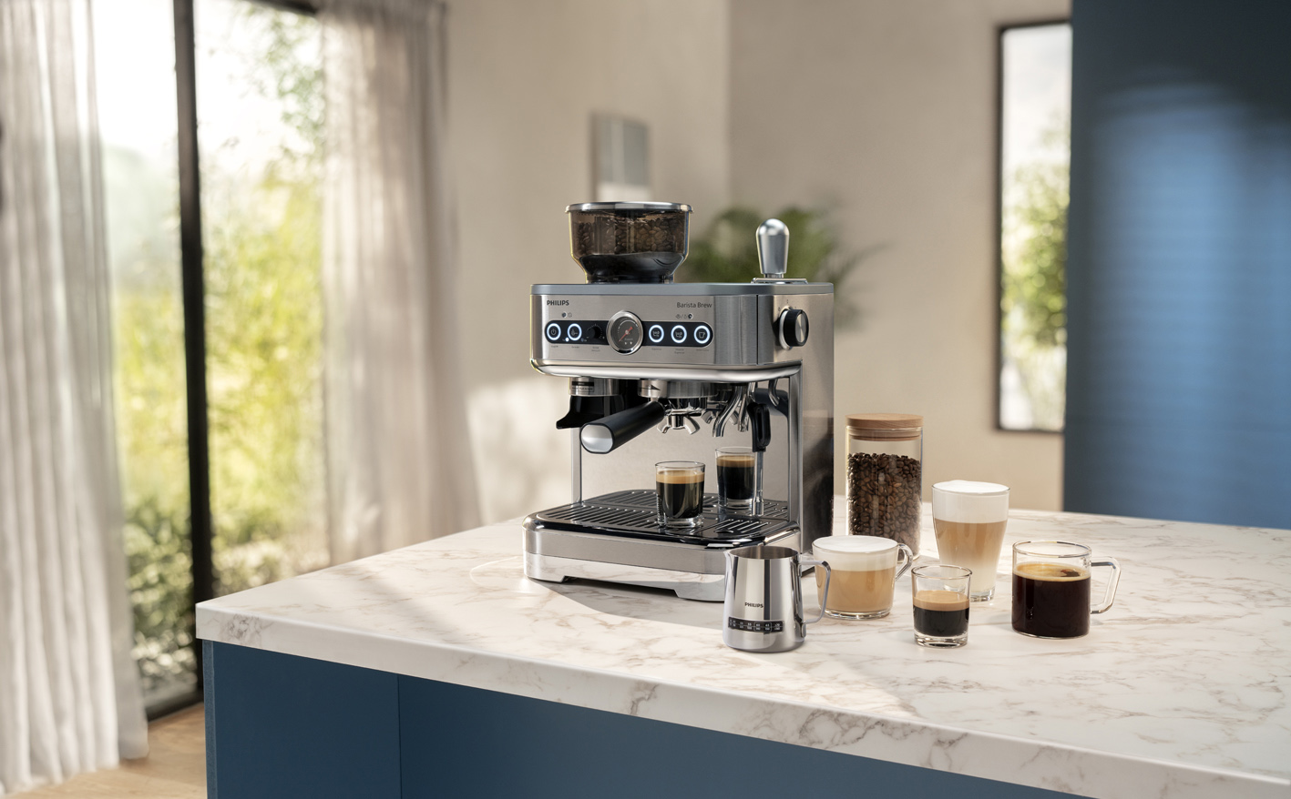 Philips Barista Brew με ποικιλία καφέ